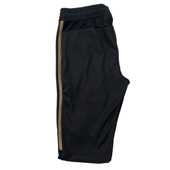 ADIDAS BLACK AND GOLD CLIMACOOL SWEATS - Picture 4 of 6